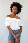 Simple Peasant Blouse S-L