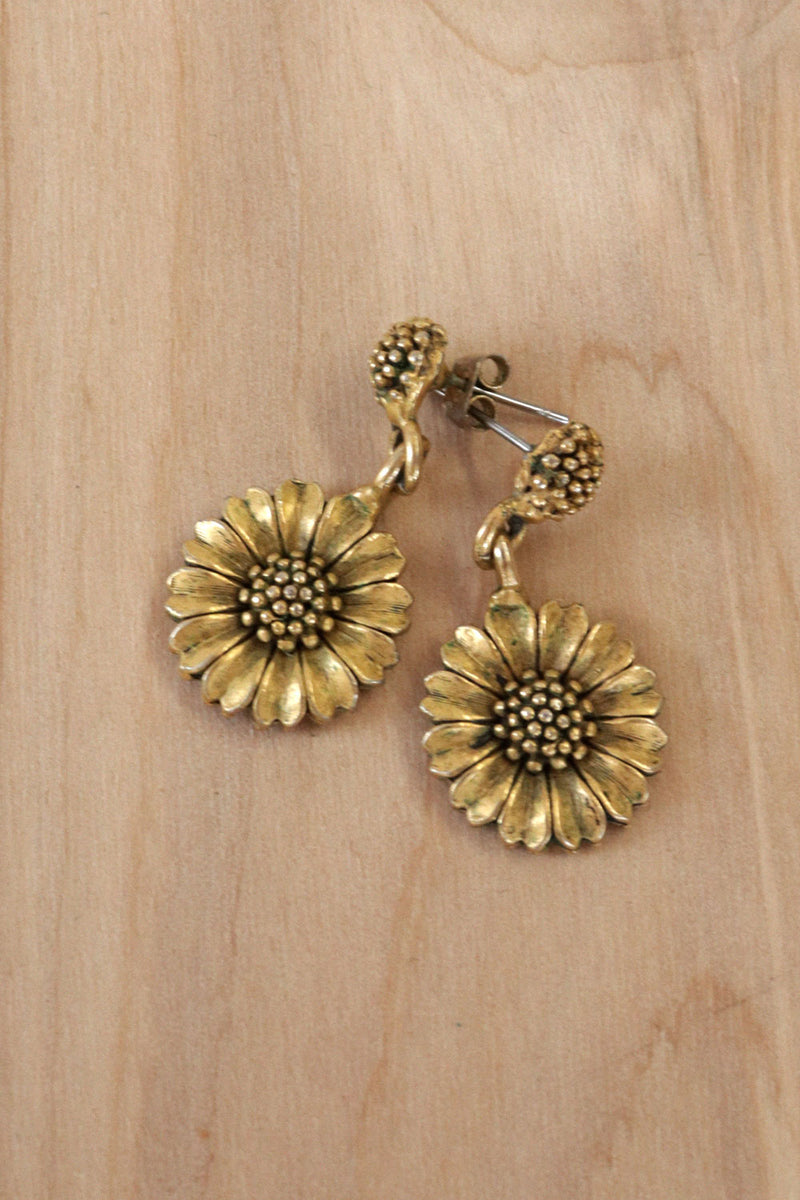 Norwegian Sunflower Earrings