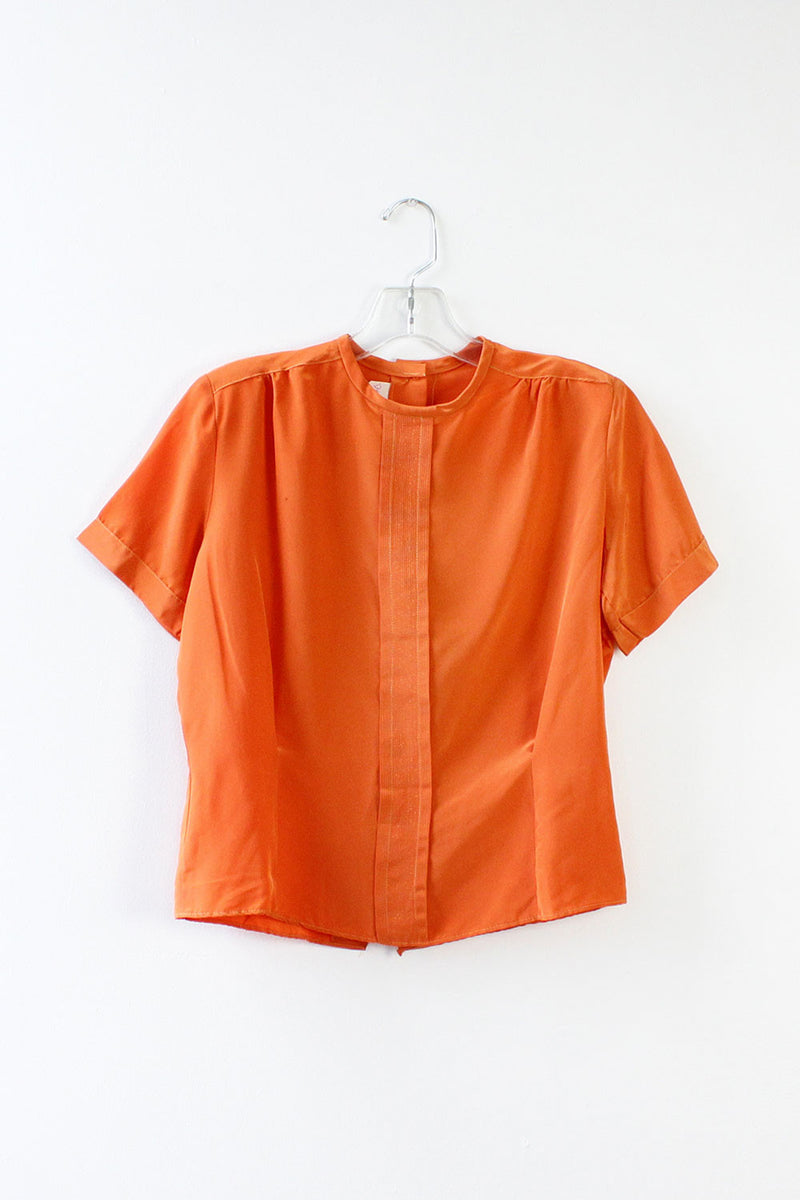 Clementine Button Back Blouse S