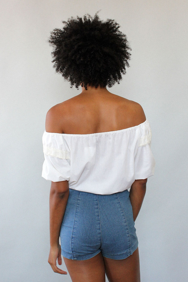 Simple Peasant Blouse S-L