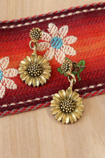 Norwegian Sunflower Earrings
