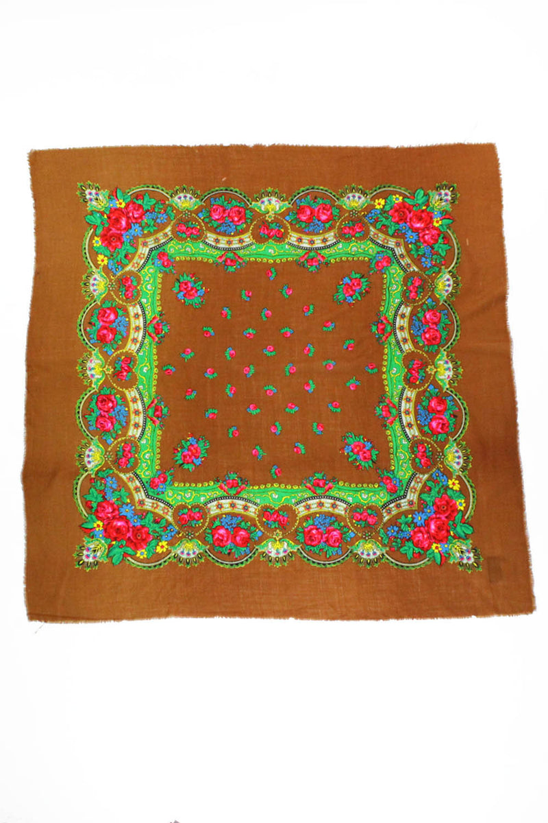 Cafe Babushka Scarf {L}