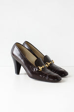 Gucci Horsebit Heeled Loafers 8