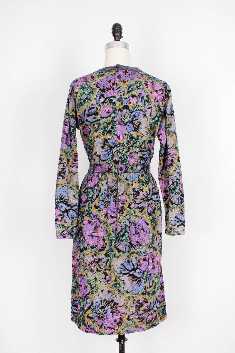 Technicolor Applique Dress S
