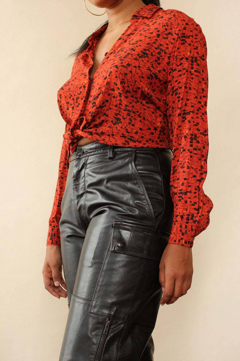 Kiss the Future! Leather Pants M