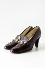 Gucci Horsebit Heeled Loafers 8