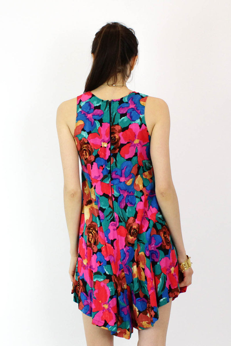 Watercolor Trapeze Romper S/M