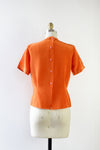 Clementine Button Back Blouse S