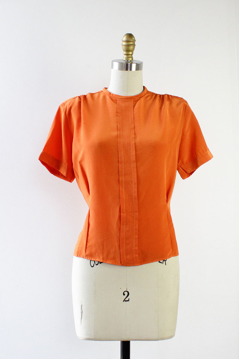 Clementine Button Back Blouse S