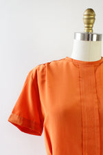Clementine Button Back Blouse S