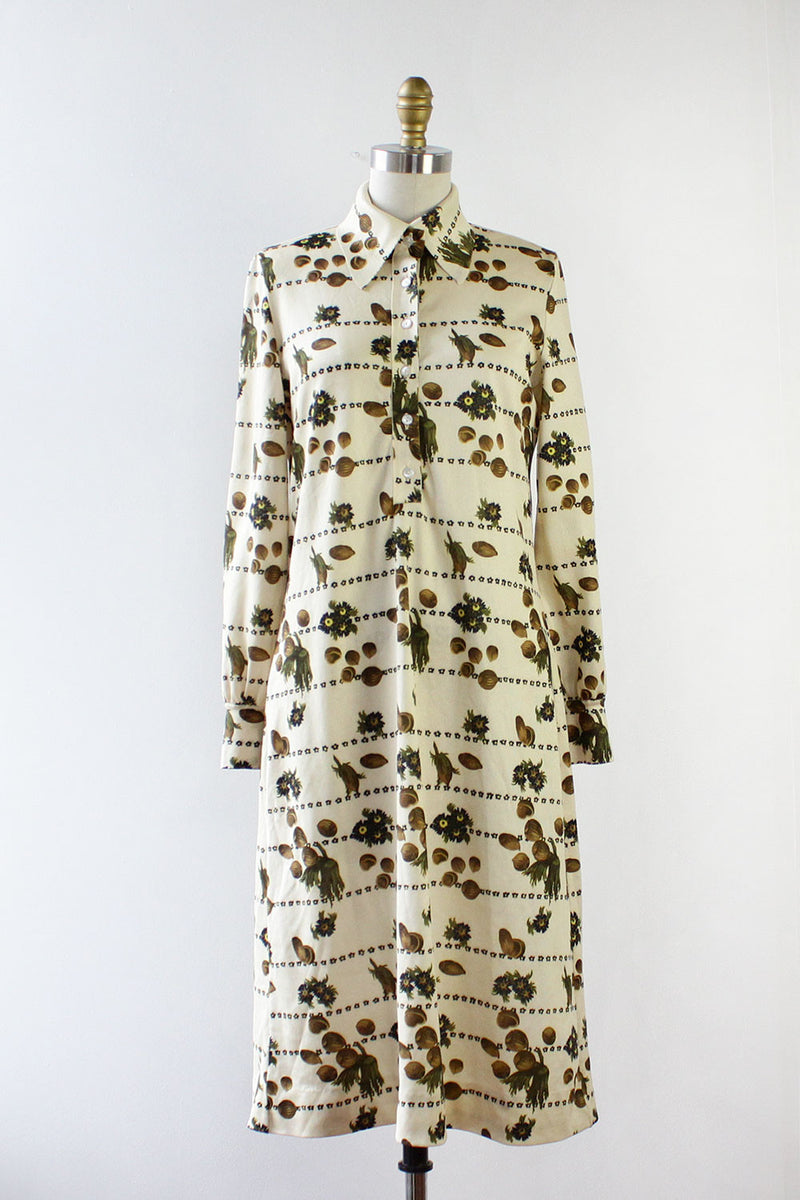 Nutty Knit Shirtdress S
