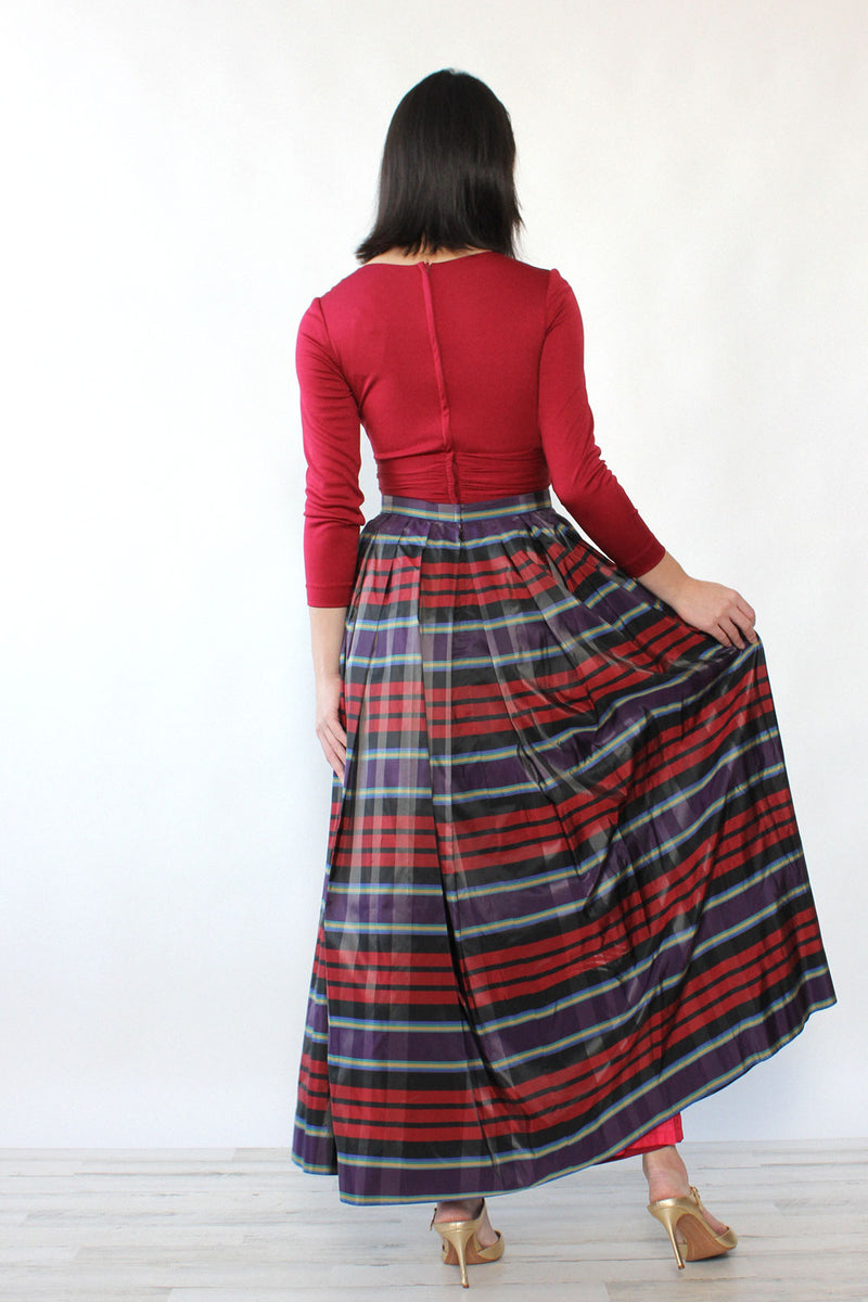 Silk Taffeta Ball Skirt S