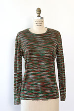 Space Dye Long Sleeve Knit L