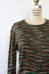 Space Dye Long Sleeve Knit L