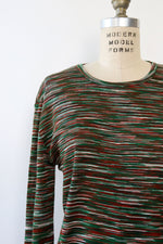 Space Dye Long Sleeve Knit L