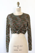 Space Dye Long Sleeve Knit L