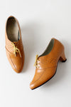 Pumpkin Heeled Oxfords 6