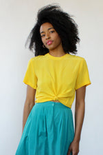 Sunflower Silk Tee S