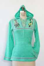 Pear Blossom Hooded Sweater S/M