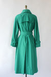 Clover Green Trench Coat M/L