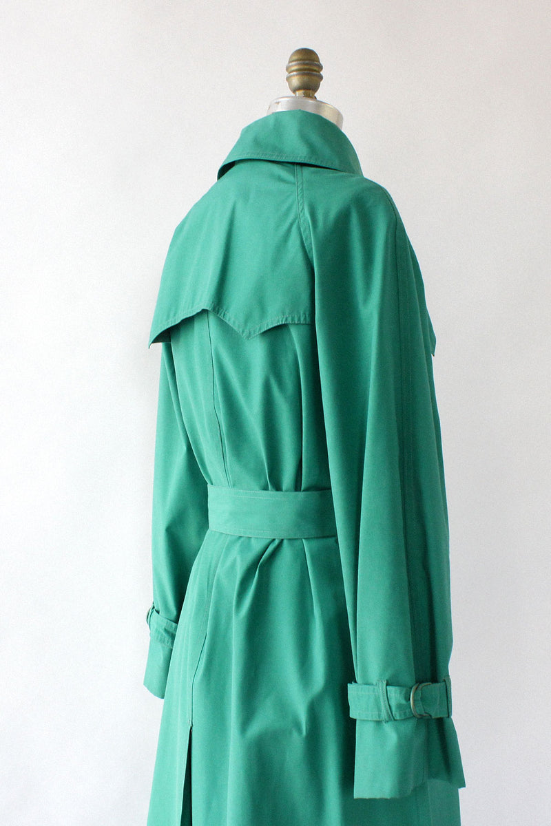 Clover Green Trench Coat M/L