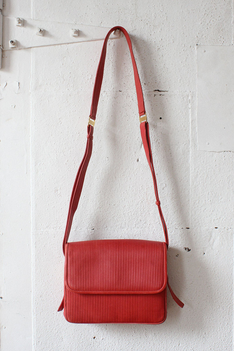 Armani Ruby Leather Softbox Bag