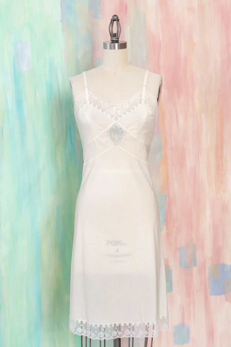 PMS Lace Trim Slipdress XS/S