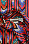 Chevron Secretary Blouse M