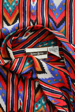 Chevron Secretary Blouse M