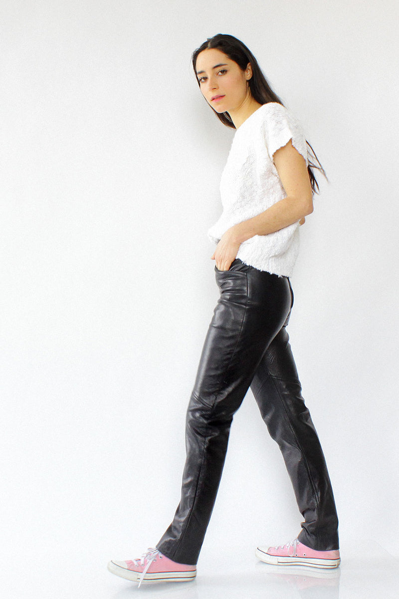 Buttery Leather Pants XXS