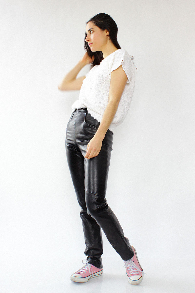 Buttery Leather Pants XXS