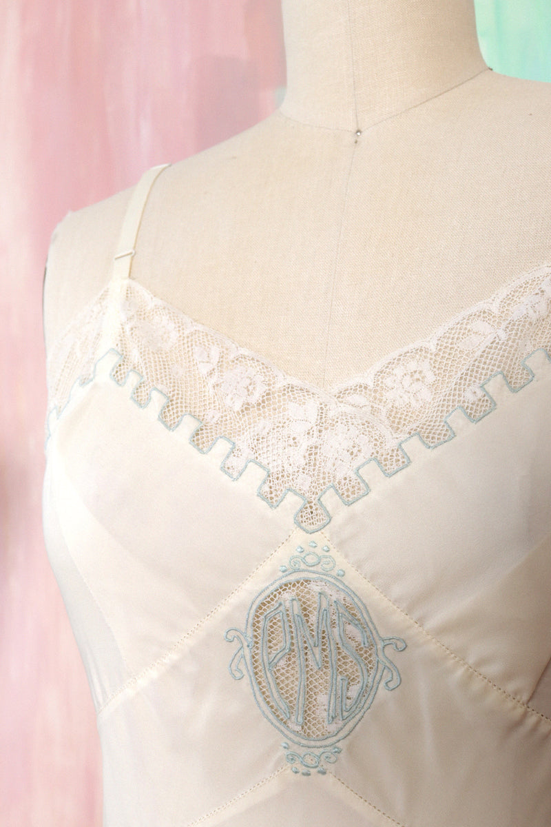 PMS Lace Trim Slipdress XS/S