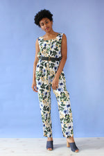 Watercolor Floral Jumpsuit M/L