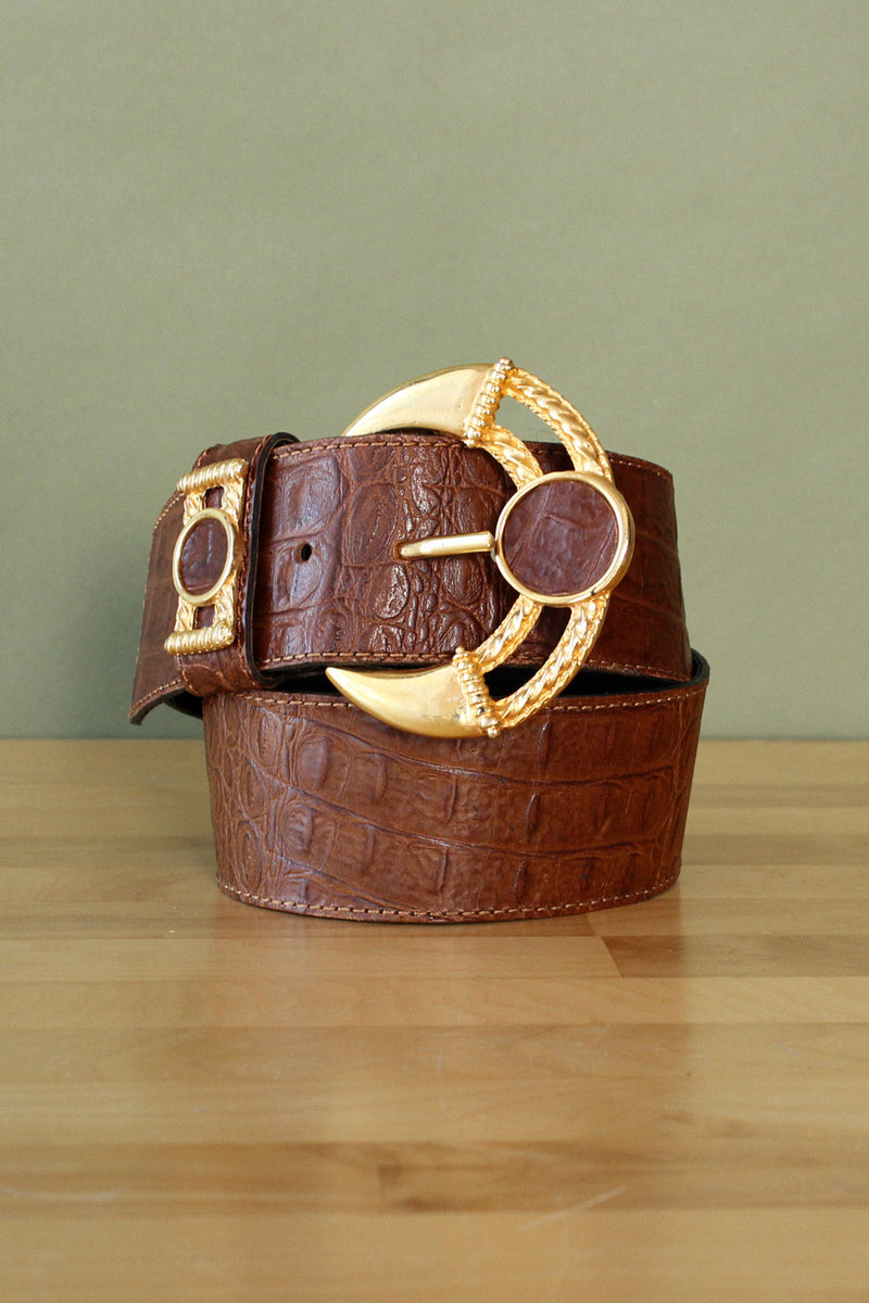Gail Labelle Wide Golden Belt