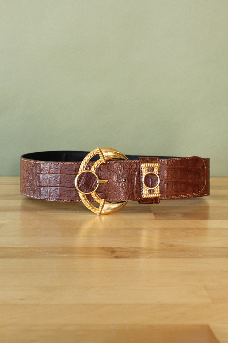 Gail Labelle Wide Golden Belt