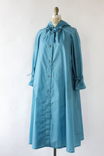 Sky Blue Flyaway Trench