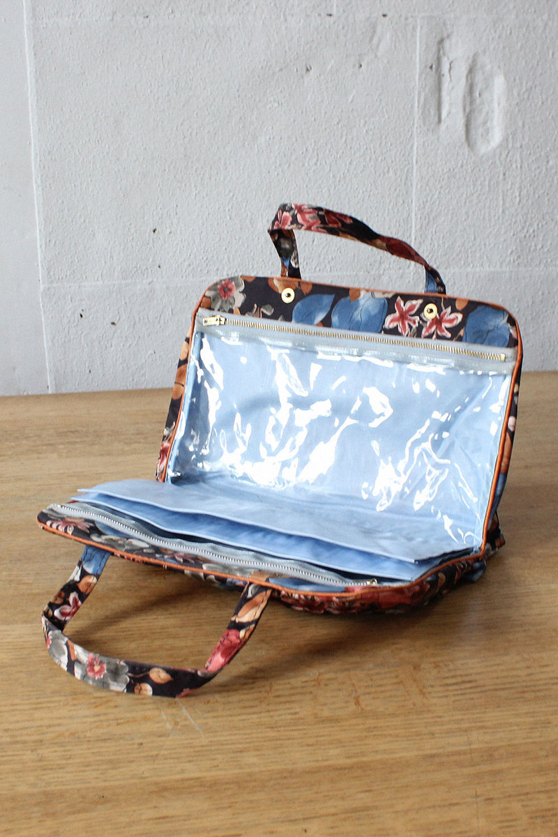 Painterly Floral Cosmetic Pouch