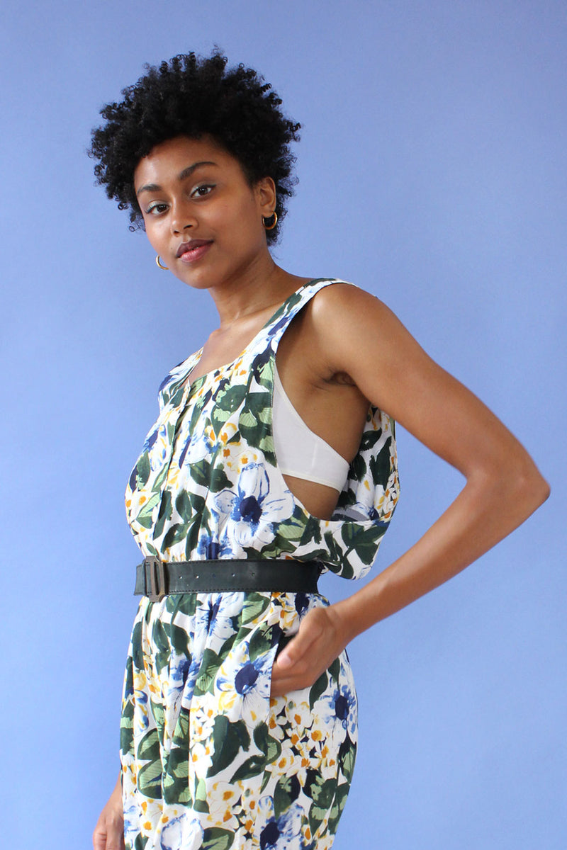 Watercolor Floral Jumpsuit M/L