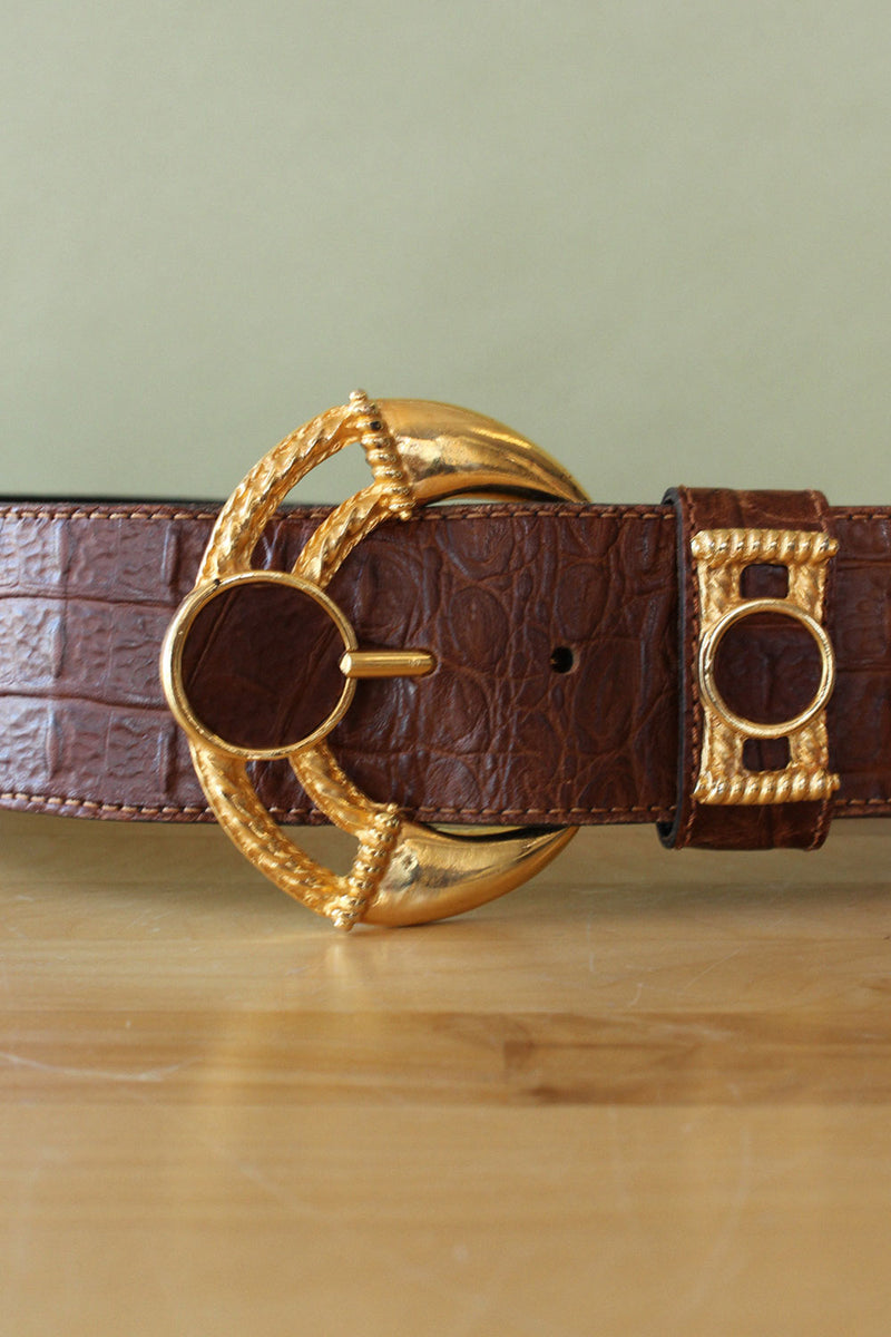 Gail Labelle Wide Golden Belt