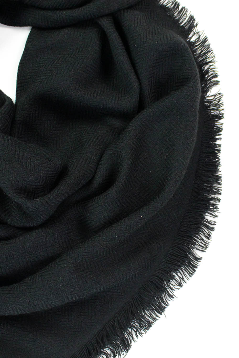 vintage black scarf