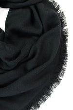 vintage black scarf