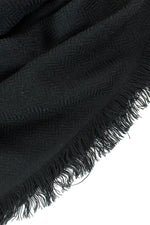 black scarf wrap