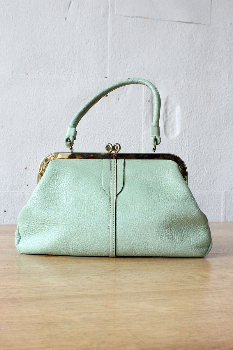 Mint Leather Handbag