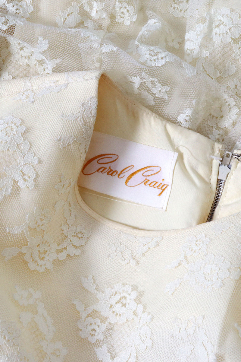 Ivory Lace Bell Sleeve Dress M/L