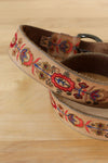 Embroidered Leather Belt S-L