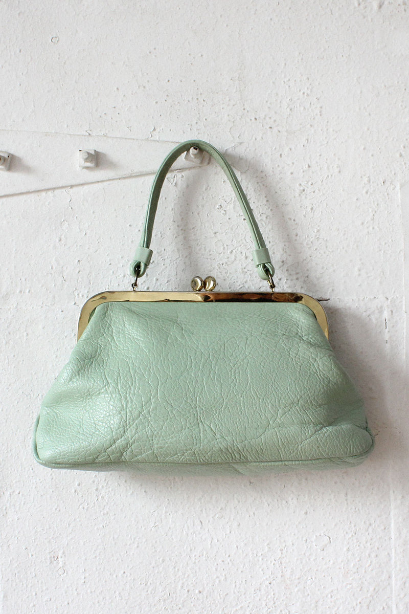 Mint Leather Handbag