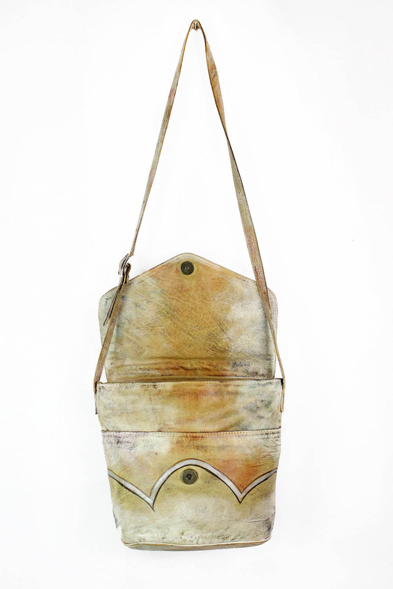 Peachy Painted Botary Bag