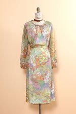 Gardenia 70s Dress L/XL