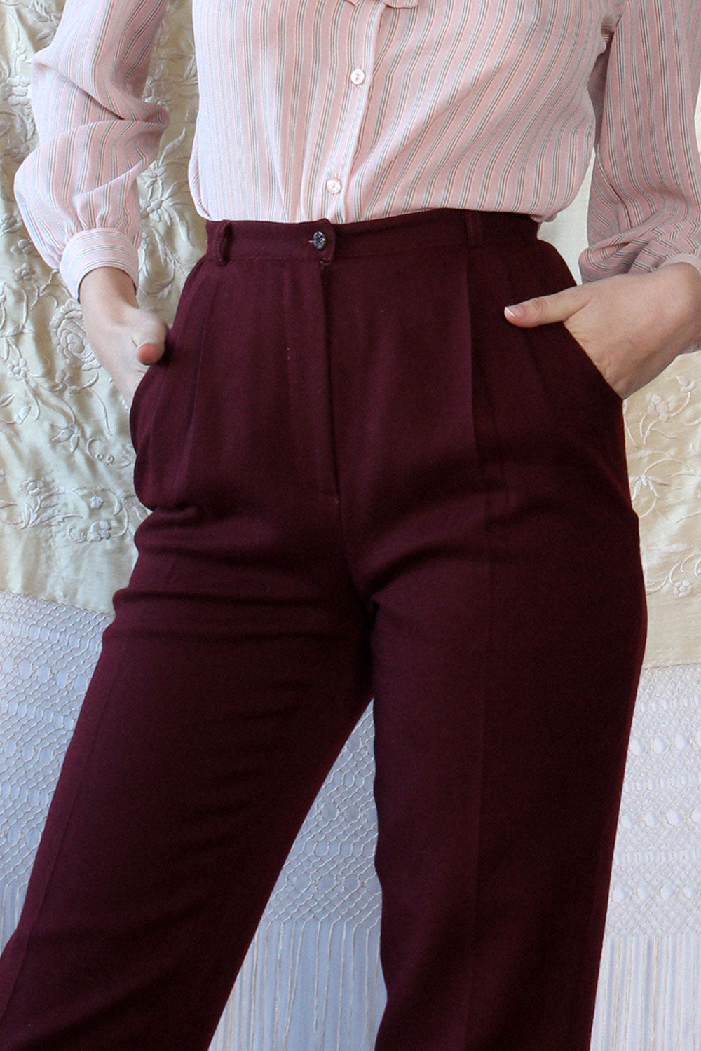Mulberry Pleat Trousers XS/S