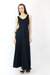 scoop neck maxi dress